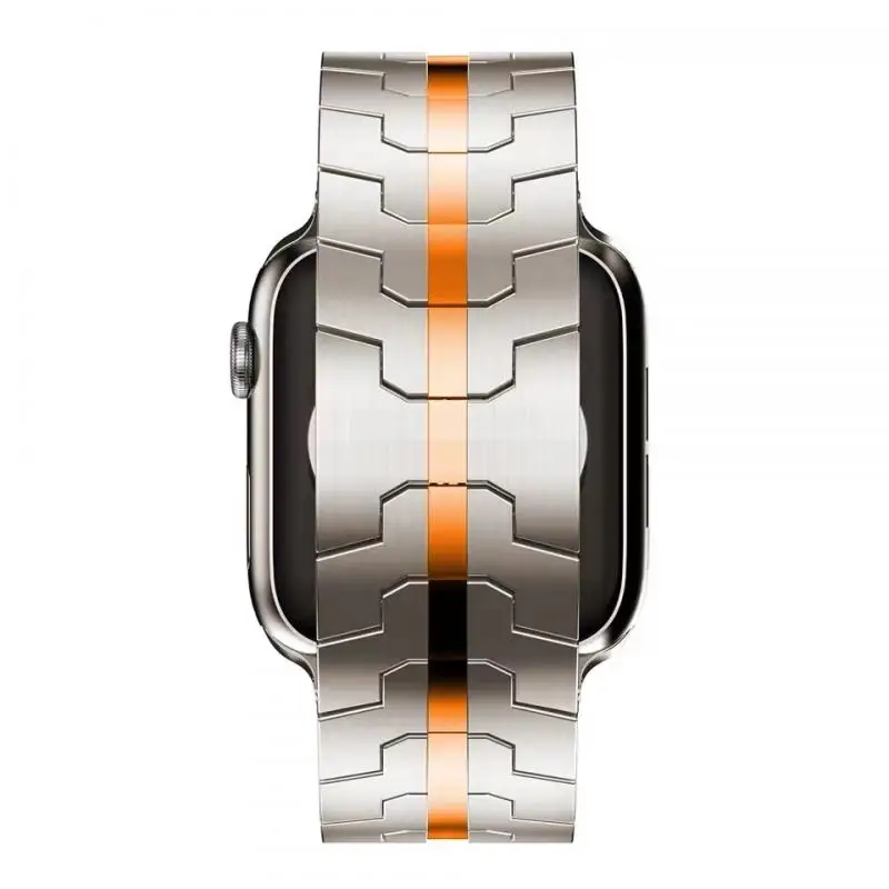 Luxury Strap+Case For Apple Watch Series 10 46mm 42mm 9 8 SE 45mm 41mm 44mm 38mm 40mm Stainless Steel Band iWatch Ultra 2 49MM image 4