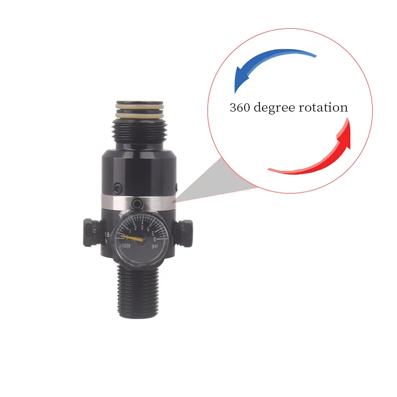 

HPA M18*1.5 5/8-18UNF Pressure Relief Valve Gas Cylinder Refill Regulator Air Tank Filling Adapter Fittings For Diving Aquarium