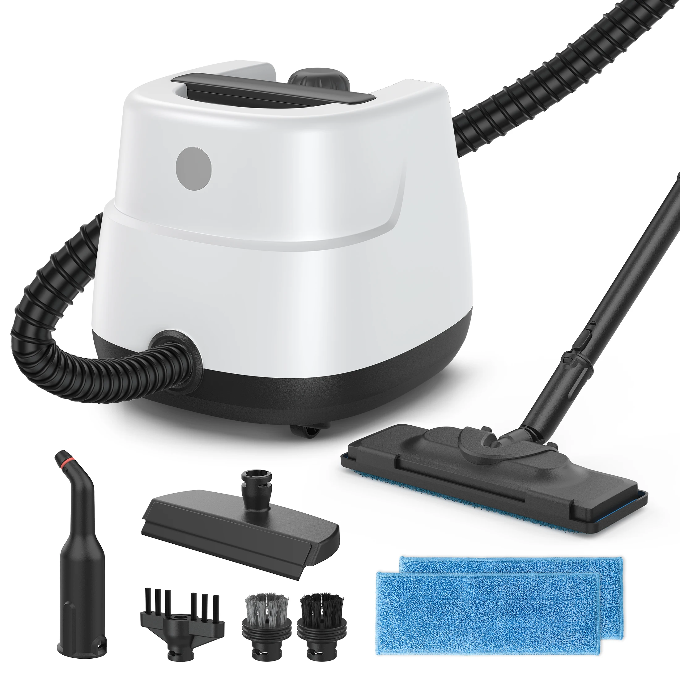 Multi-Surface Handheld Steam Cleaner High Temperature Deep Cleaning with Multiple Accessories for Home Kitchen Floor Window Car Seat Carpet Tile