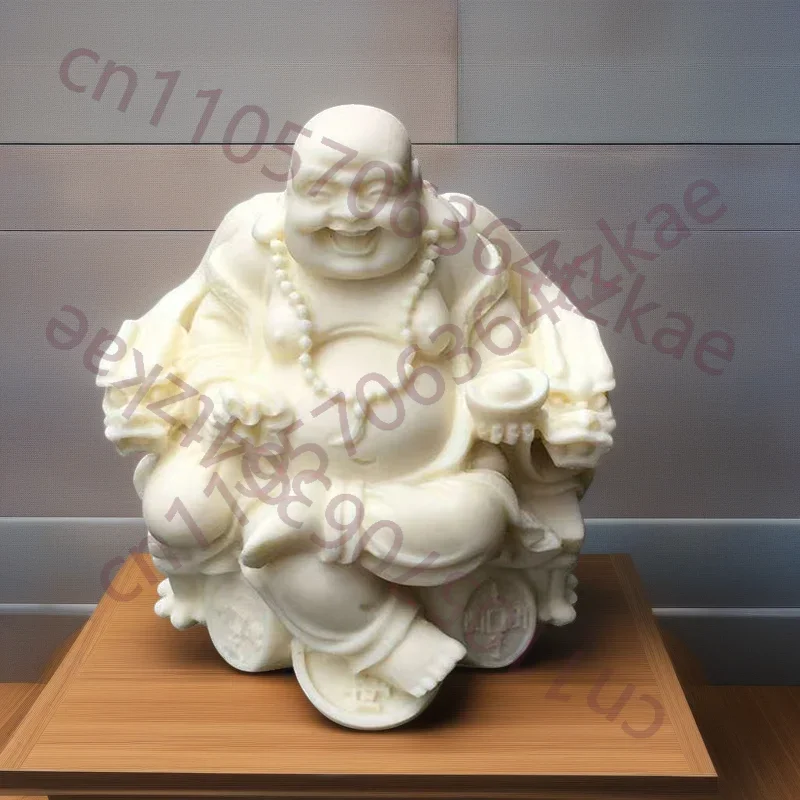 Big Bellied Maitreya Buddha Decorate Small Statues -Chinese Mythological Figures Home, Room, Office, Car, Featured Decoration
