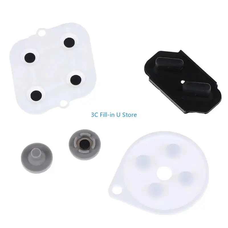 G8TA Leitfähiger Gummi -Pad -Klebstoff Taste Taste Button REPALECYS GAMEPAD