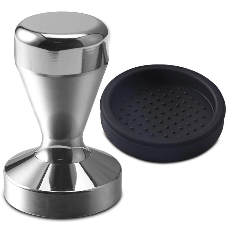 

Coffee Tamper 51Mm Espresso Coffee Stamp Coffee Press Stainless Steel With Tamper Mat For Coffee, Espresso, Tamping Promotion