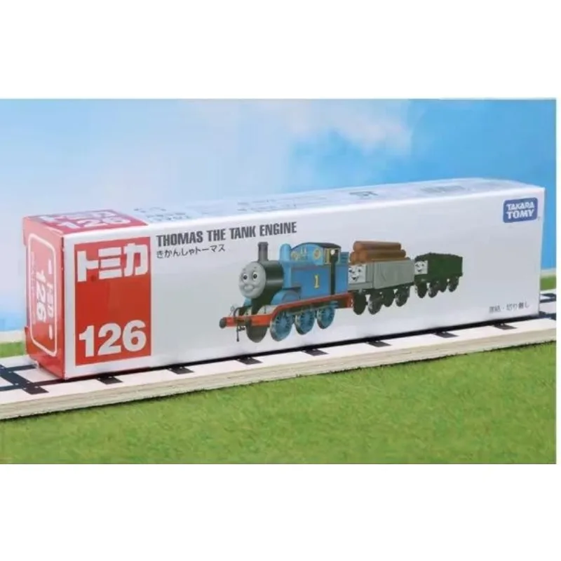 

TAKARA TOMY Thomas and Friends Red White Box 126 Alloy Train Car Model Toy Boys Collection Gift