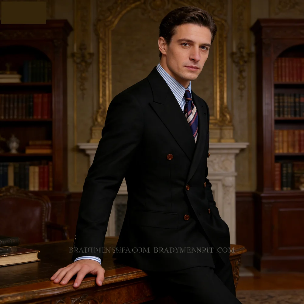 Men's Pink Double B…