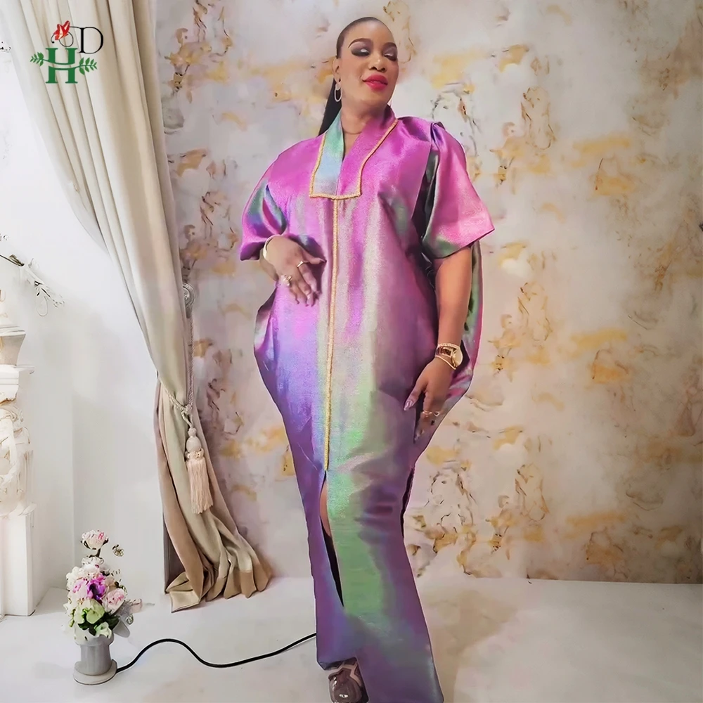 

H&D African Clothes For Women Plus Size Dresses Traditional Gown Muslim Robes Party Wedding Dress Daily Kaftan Boubou Djellaba