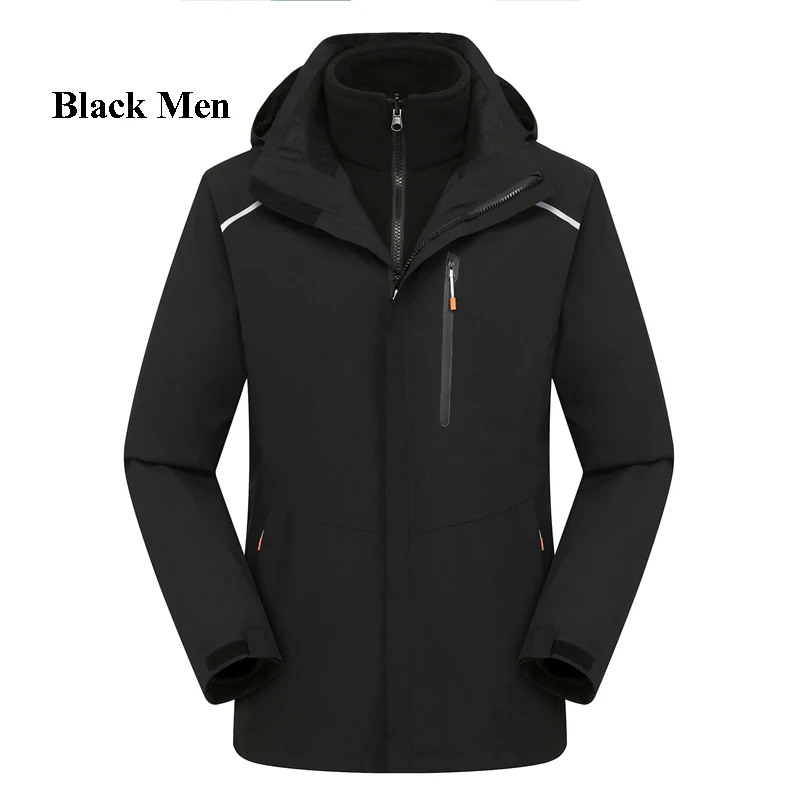 

Outdoor Winter Fleece Men Women Jacket Breathable Waterproof Windproof Removable Coat Hiking Trekking Fishing Cothe JK07