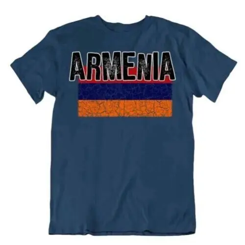 Flagge T-Shirt Armenien Mode Country Andenken Geschenk Pride Logo