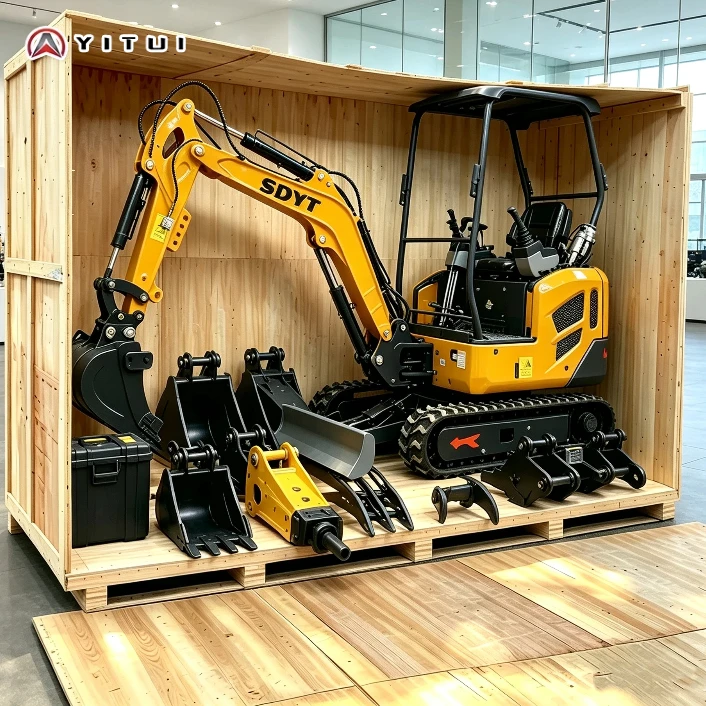 1.5 Ton Mini Excavator Crawler Hydraulic Small Digger, Euro5 Certified For Backyard Digging&Small Construction, Customized