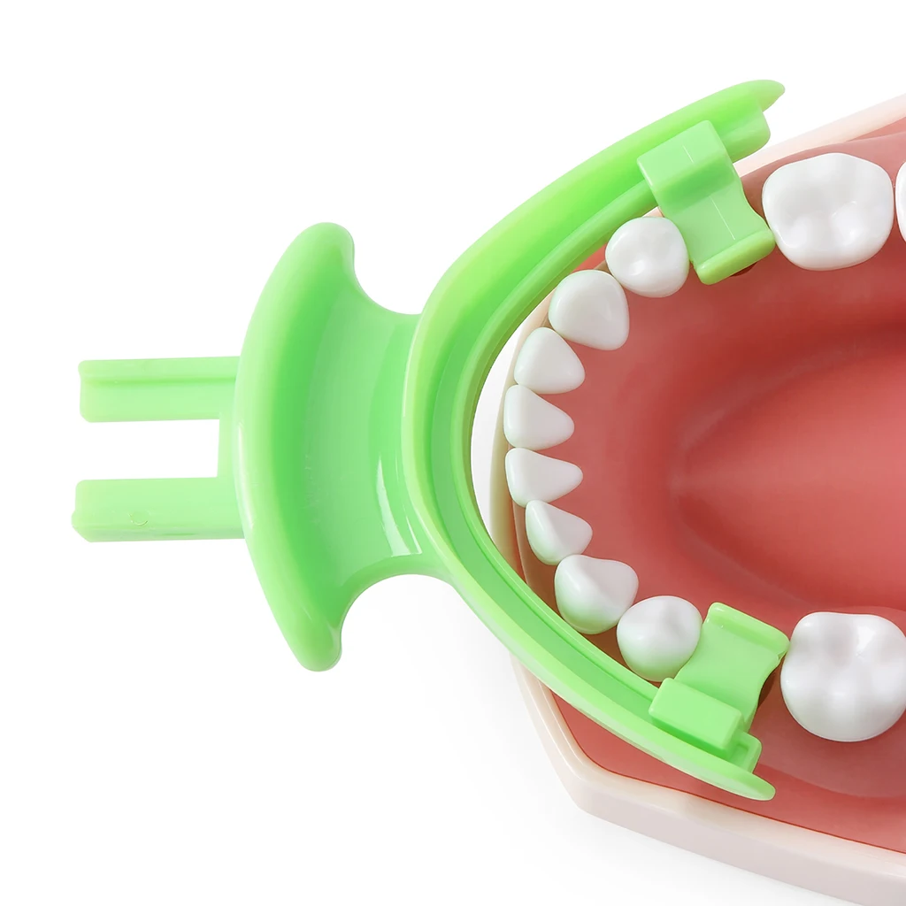 2 Sets AZDENT Dental Mid-Jaw-Tray, vollständige und partielle Abdruckschalen für die Zahnspitzenregistrierung, zur Reparatur von Prothesen, okklusale Abdruckschalen für zahnlose Kiefer – Detail 5