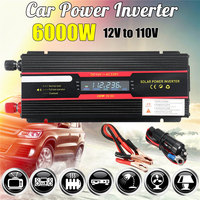 6000W Pure Sine Wave Inverter DC 12v/24v To AC220V For Solar System/Solar Panel/Home/Outdoor/RV/Camping Wave Power Inverter