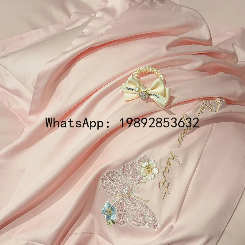 

PYJ 2026 new class A 100 cotton new Chinese embroidery pure cotton bed four-piece set