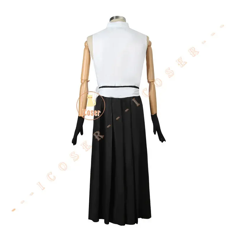 CosplayAnime Bleach Kurosaki Ichigo Costume Cosplay Parrucca da guerra nel sangue di mille anni Nero Shinigami Abbigliamento Uniforme Halloween