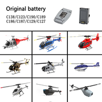 C138 C123 C190 C189 C186 C187 C129 C128 C127 Original RC Helicopter Battery Accessories