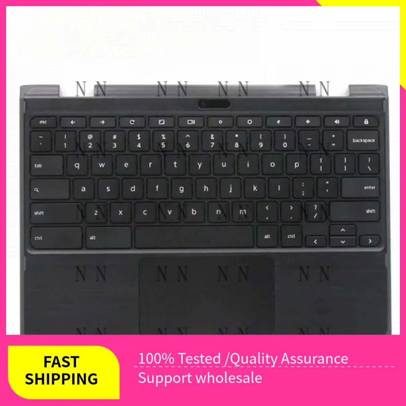 

BLGN FOR Lenovo Chromebook 300e 2nd Gen Palmrest US Keyboard Bezel w/Touchpad 5CB1B02718