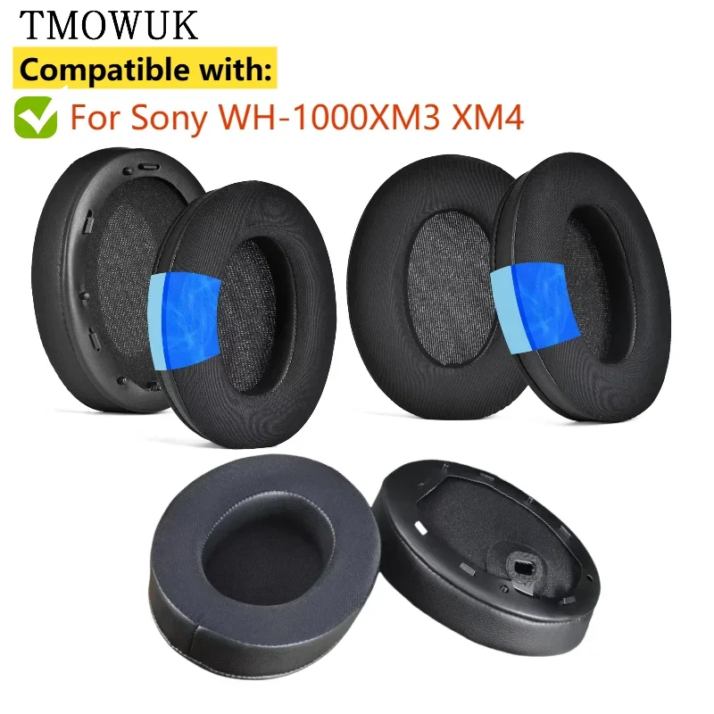 لسوني WH-1000XM3 XM4 سماعات الأذن وسادة الأذن منصات استبدال وسادات الأذن