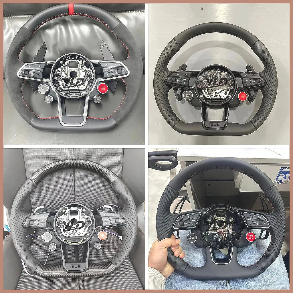 Steering Wheel with Start Button, for Q3 Q5 Q8 A3 A4 A5 A6 A7 S/RS Models