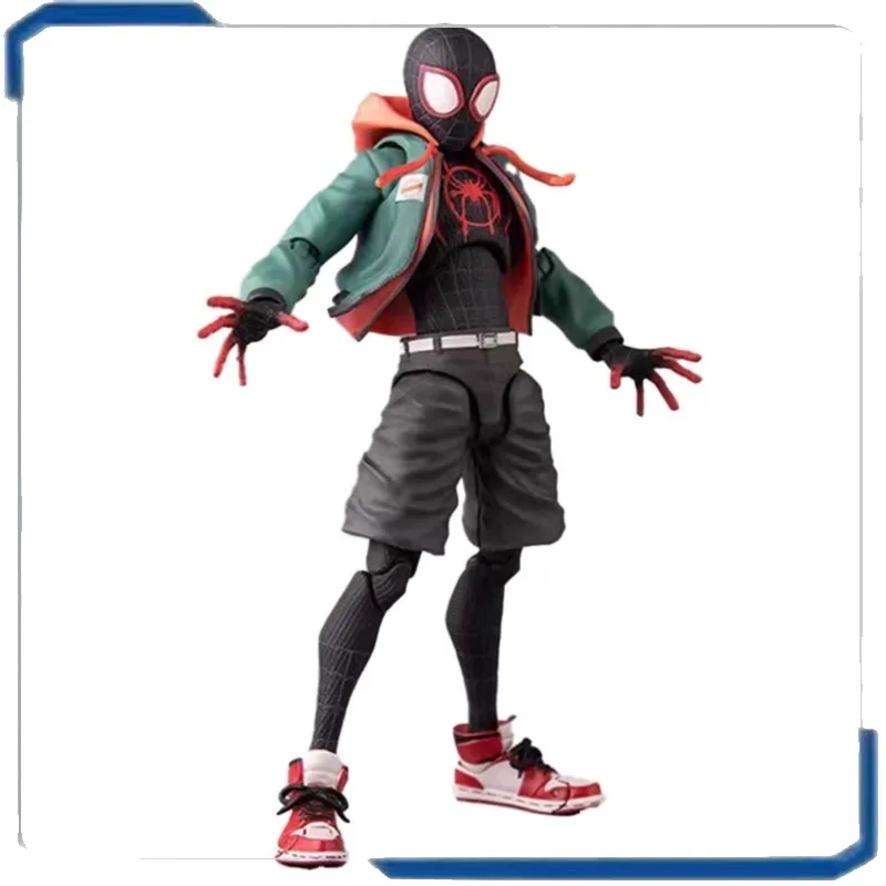 

Animation Time Travel Spider-Man Doll Aspects Parallel Universe Miles Gwen Stacy Action Figure Toy Doll Model Gift High Quality