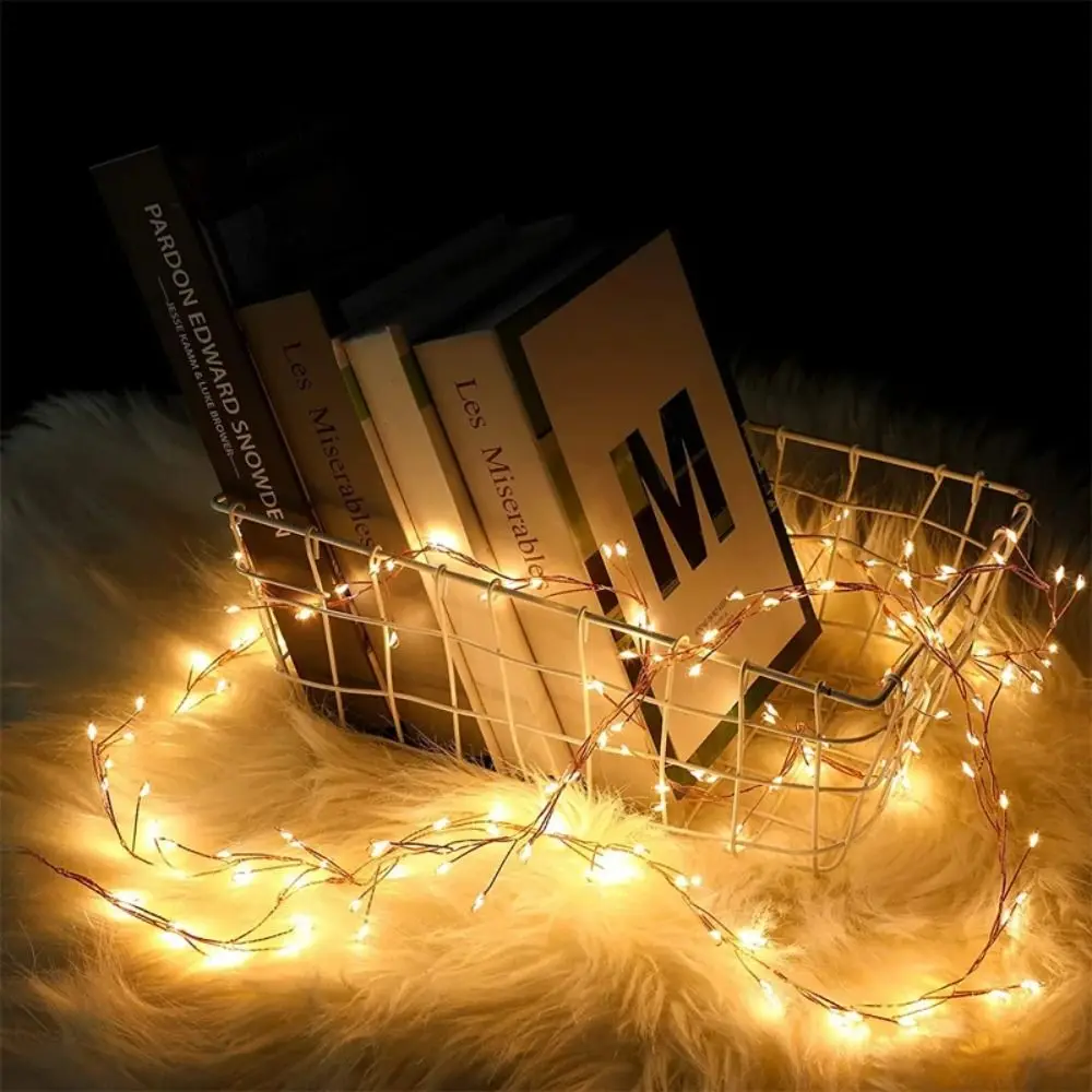 Warm/weiß/bunte USB-LED-Lichterkette, dimmbar, energieeffizient, Fernbedienung, Girlande, kleine farbige USB-Stromversorgung