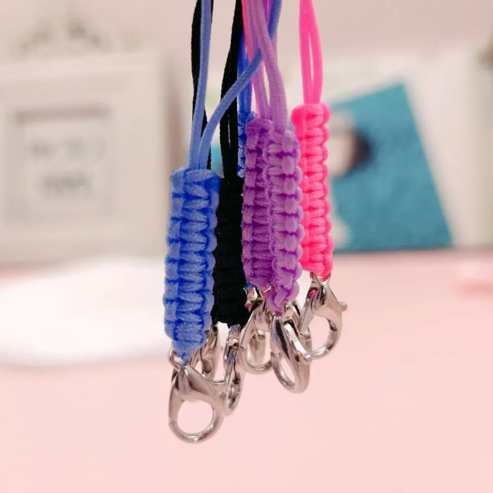 Anti Lost Mobile Phone Chain Wrist Rope Keychain Phone Hanging Strap Key Ring Simple Mobile Phone Lanyard Jewelry Gift