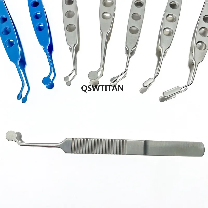 Ophthalmic Eyelid Massage Forcep Eye ศัลยกรรมพลาสติกแหนบ Ophthalmic Surgical Forceps