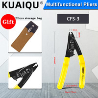 KUAIQU Fiber Optic Stripping Pliers CFS-3 Pliers Pliers Stripping Pliers Multifunctional Pliers Hand Tool 1/3/5pcs Hand Tool