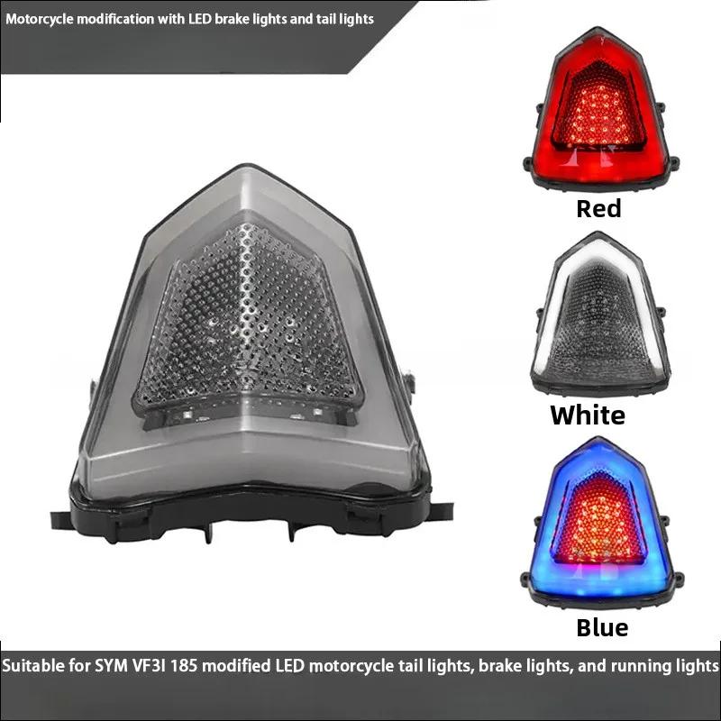 

For SYM VF3I 185 Modified LED Motorcycle Tail Light, Brake Light, Service Light Moto Accessories