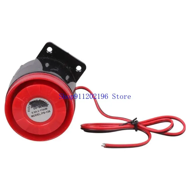 

P82A Водонепроницаемая сирена безопасности 12 В 24 В 220 В с винтом на системе сигнализации 120 дБ громкое оповещение