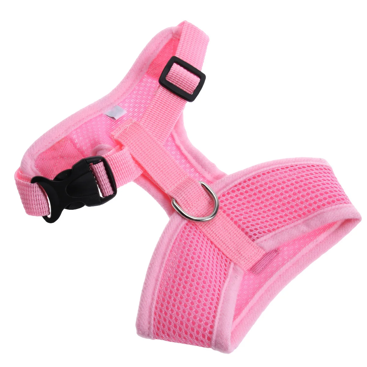 

Pet Dog Adjustable Chest Belt No-Choke Design Breathable Mesh Pink S For Small Dogs Puppy Harness Dog Chest Harness