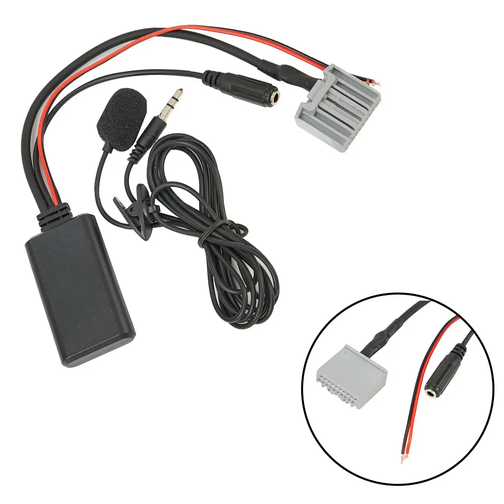 Truck Wireless Car Car Aux Audio Vehicles Fits Most Car Grey Improving Kits Plastic Protecting Sound Truck Wireless