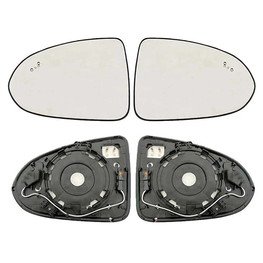 عدسة مرآة الرؤية الخلفية الساخنة بزاوية واسعة للسيارة Hyundai SONATA 2020 2021 2022 2023 ملحقات السيارات استبدال مع زجاج المساعدة