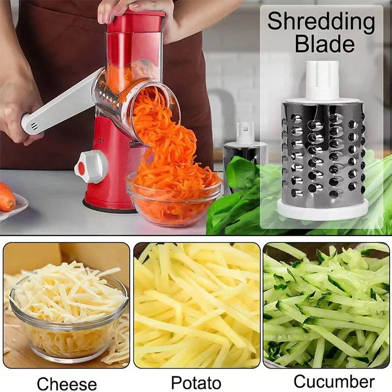 Manual Vegetable Cutte Slicer Multifunctional  Potato Cheese Keok Grater vegetable grater peeling tool Kitchen Accessories