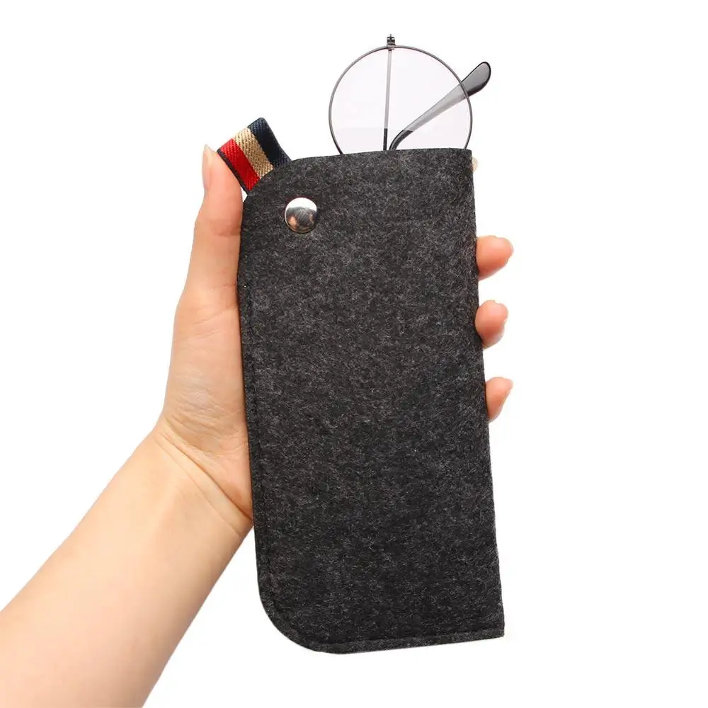 Phone Bag Soft Felt Cloth Sunglasses Portable Container Sunglasses Bag Glasses Box Glasses Bags Glasses Storage
