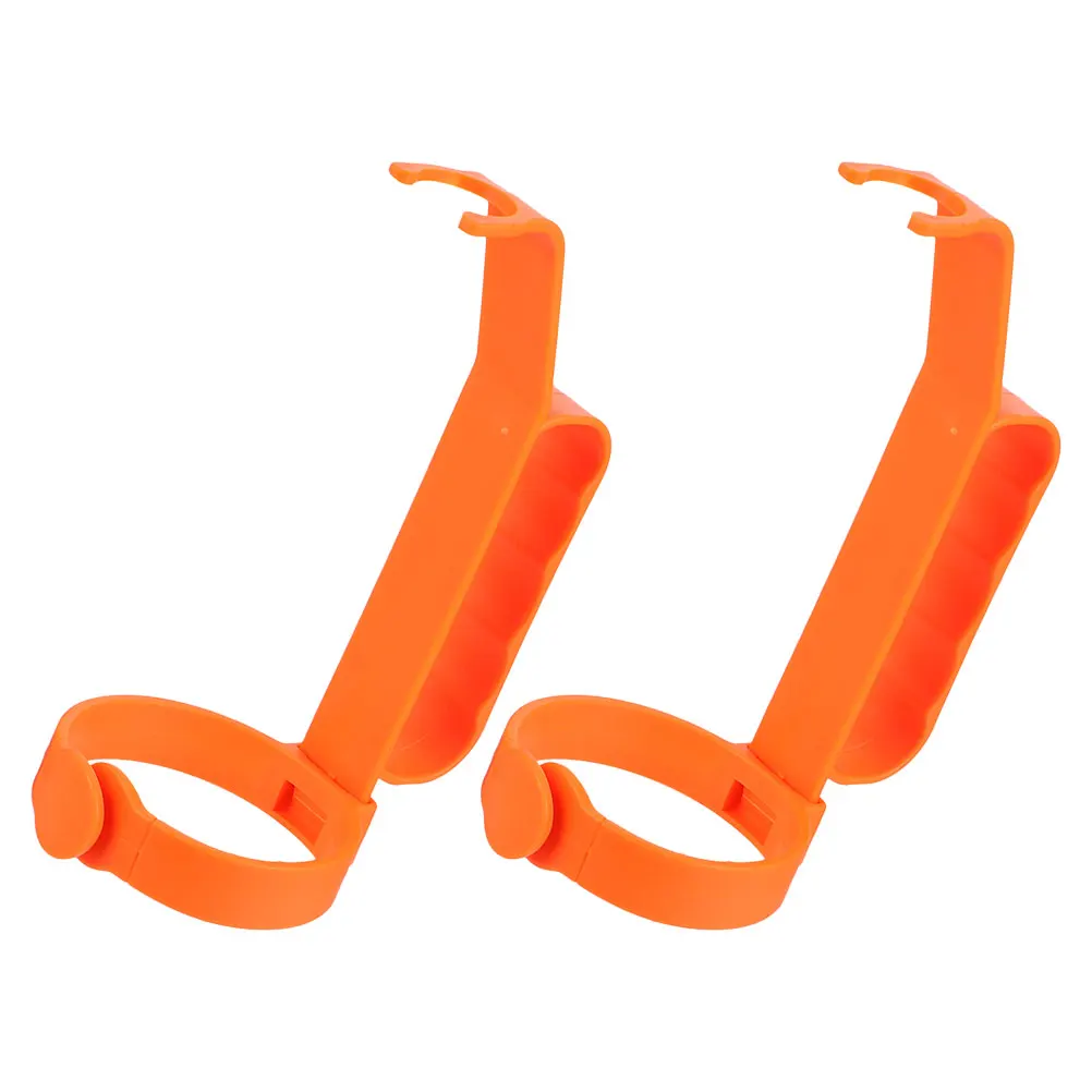 

2 Pcs Handle Bottle Drink Carrier Beverage Stabilizer with Non-slip Grip Kettle Plastic Holder Stable