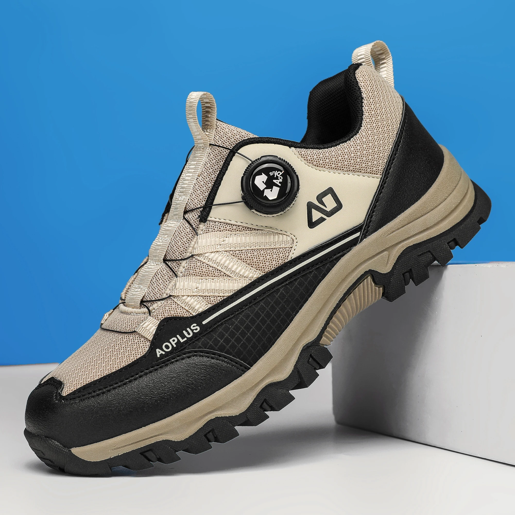 New Fashionable Hiking shoes, Outdoor Men's Walking shoes, Travel Hiking shoes - Comfortable and Breathable, Large size 10