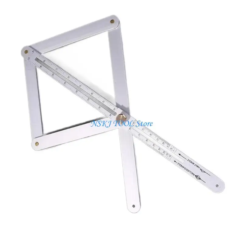 

L8RC Strong Angles Measuring Tool Not Slip Grip Enhances Accuracy Ergonomic Angles Rulers for Builders & Woodworkers Use
