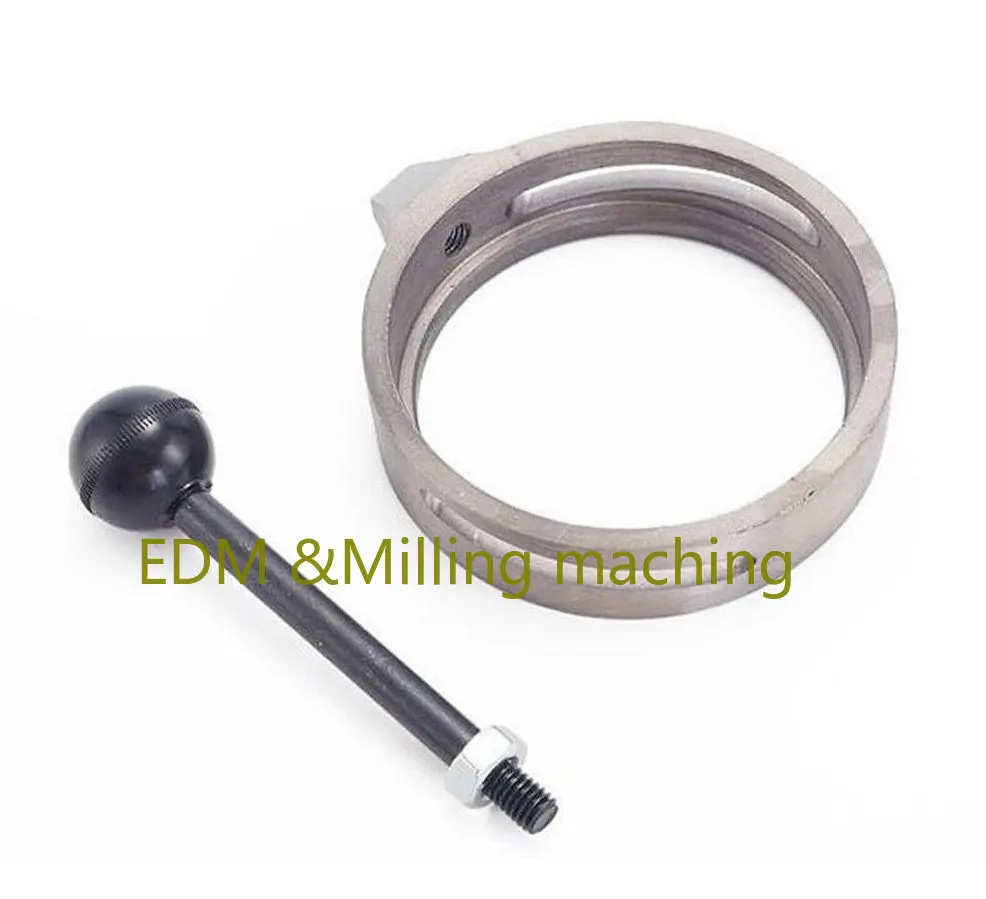 

1Set CNC Milling Machine Parts Spindle Clutch Lever W/Ball Cam Ring M3/M4 For Bridgeport Mill Tool