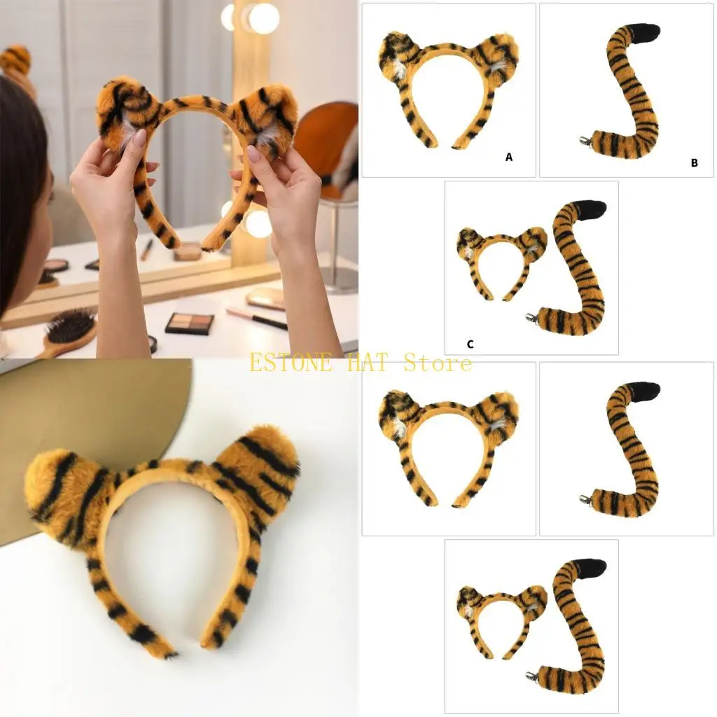 49MF Animal Print Character Prop for Role-Play, Party Wear and Cosplay