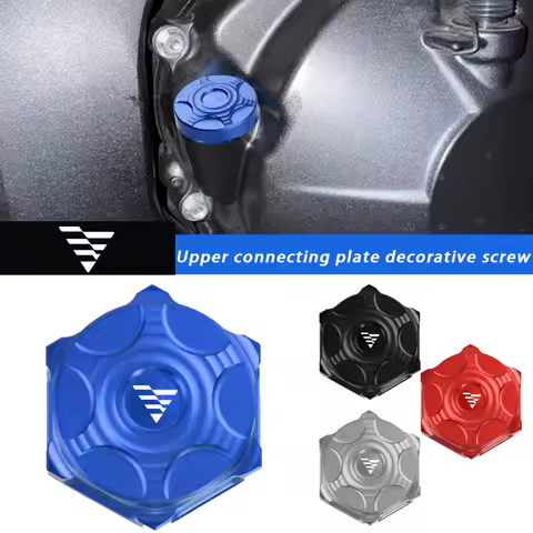 FOR SUZUKI GSX250R DL250 GW250 Upper Connecting Plate Decorative Screw For HAOJUE TR300 DR300 XCR300 for voge 300AC 300R 300RR