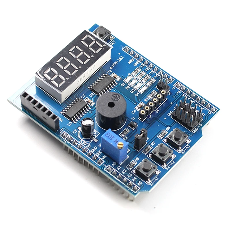 Multi-functional Expansion Shield for Arduino UNO R3 & Mega2560 - Servo & Bluetooth Interface Board