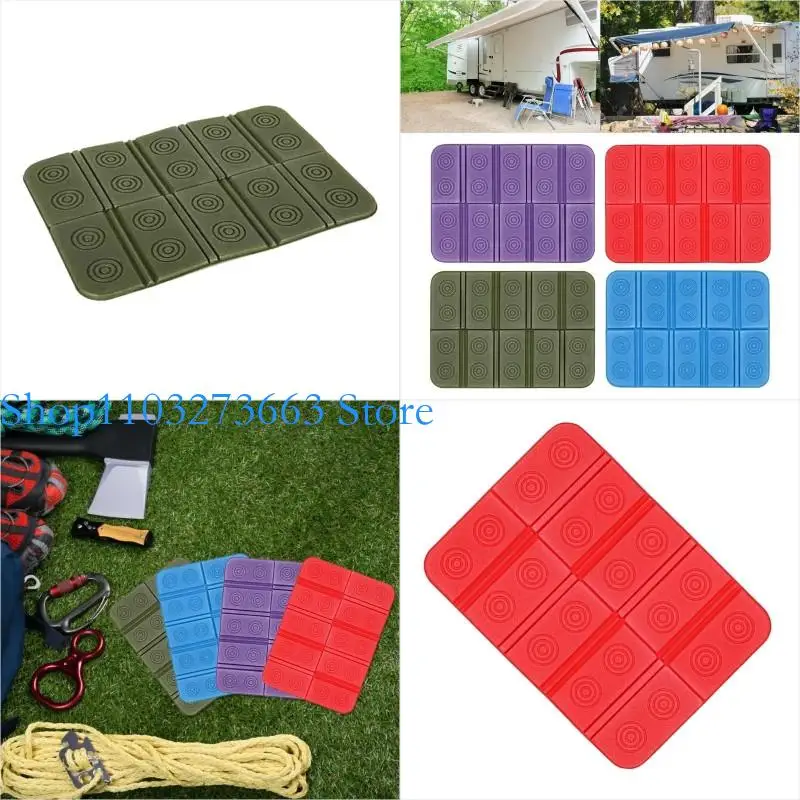 

R6FE Portable Folding Outdoor Sit Mat Waterproof Hiking Sit Pad Camping Seats Pad Moistureproof Seats Cushions Enduring