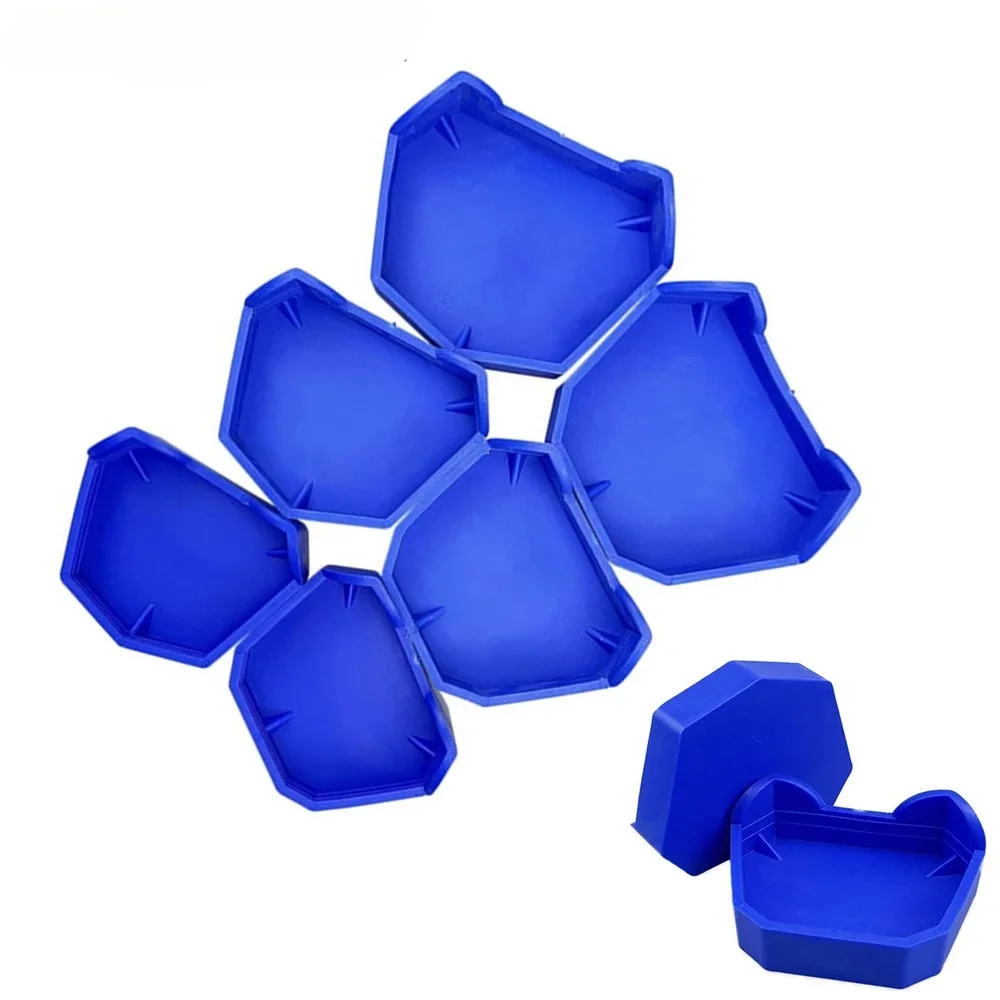 

3 Sizes Dental Model Base Set Dental Mold Plaster Base Denture Tray Dental Lab Former Base Kit Oral Care Dentistry Material Tool