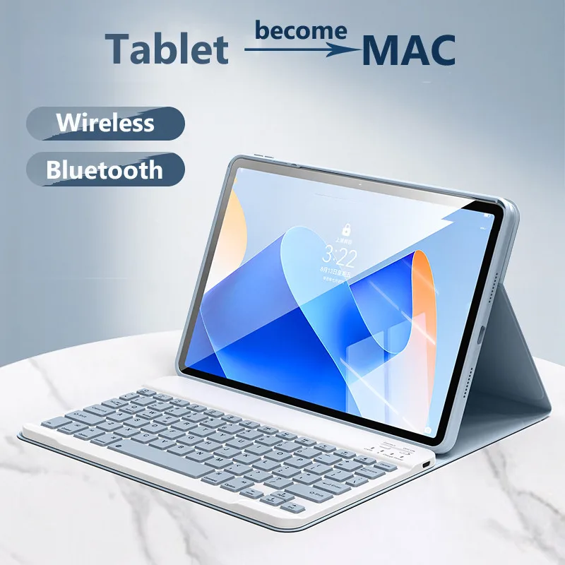 

Case with Keyboard for Honor Pad X9a 11.5inch 2025 ELN2-W09 X9 X9 Pro 11.5 X8a 11 2024 V9 11.5 X8 X8 Lite 9.7 and Mouse Cover