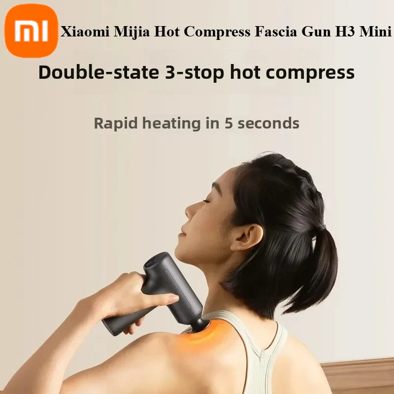 Xiaomi Mijia الساخن ضغط اللفافة بندقية H3 Mini 12 كجم قوي التوجه الرياضة اللياقة البدنية العضلات تدليك عميق 440 جرام المحمولة مدلك