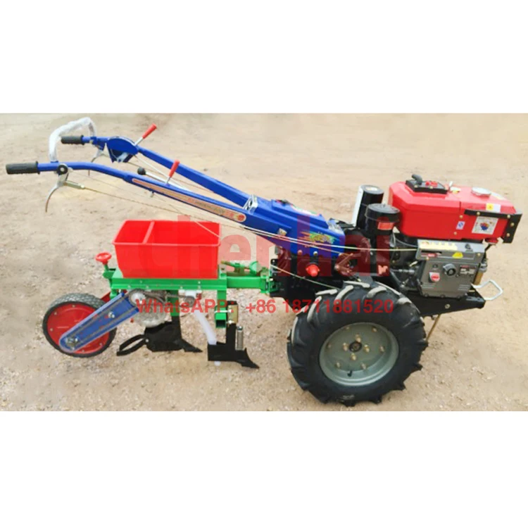 

Soybean seeder walking tractor traction two row corn seeder no tillage sorghum fertilizer precision seeder low price