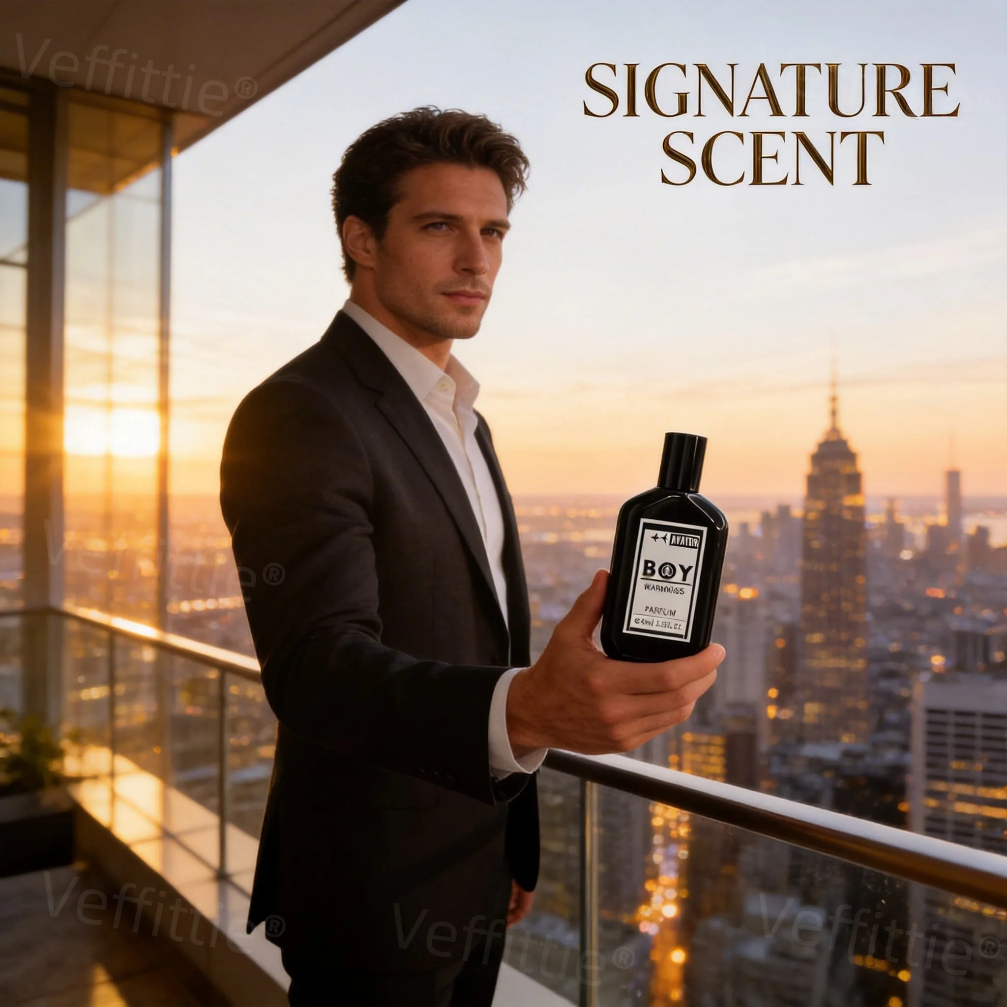 

Fresh Spicy Woody Wander Men's Perfume, 45ml Navy Glass Bottle, Outdoor Adventure Wear, All Day Fresh, Bright Blackcurrant-Rose