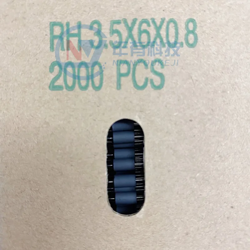 New100PCS  Hollow  Magnetic RH3.5*6*0.8mm 3.5*9*0.8 6/9mm Bead Inductor 6 Hole  2.5T 3T  Ferrite  Anti-interference  3.5*4.7*0.8