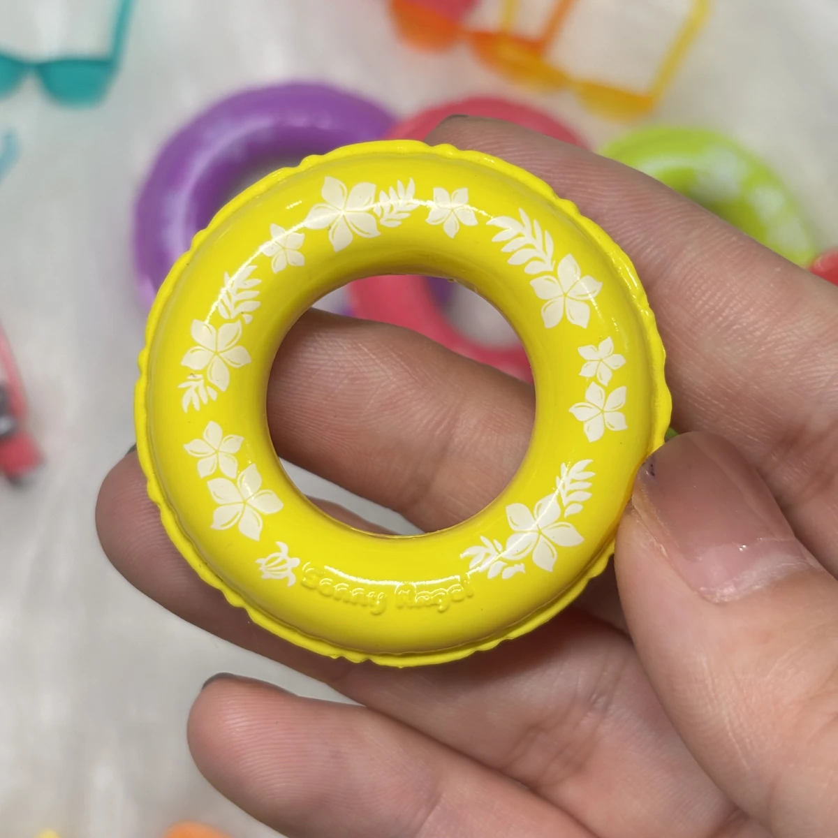 Sonny Angel 2015 2016 2017 2018 Zomer Serie Verrassing verborgen accessoires Telescoop Zwemmen ring Surfplank Zonnebril