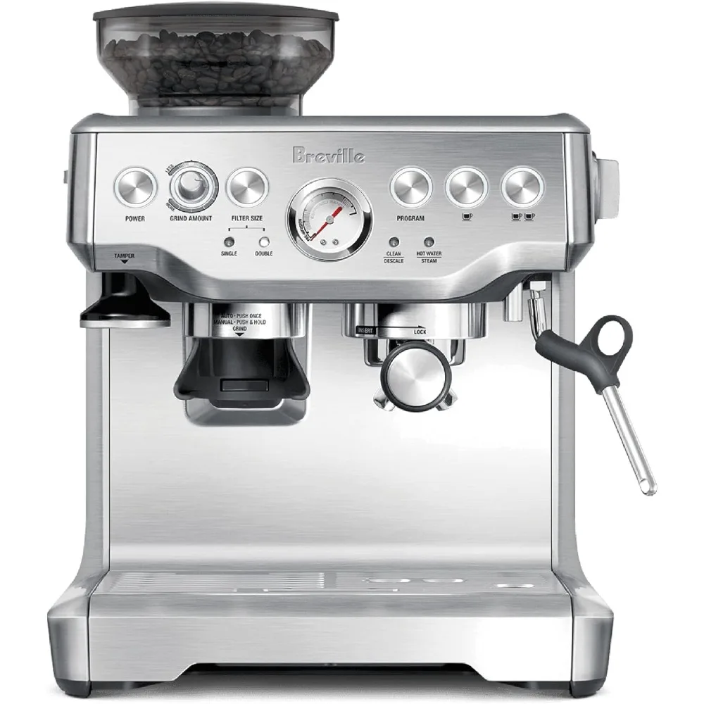 Coffee_Maker, One Size, Brushed Stainless Steel