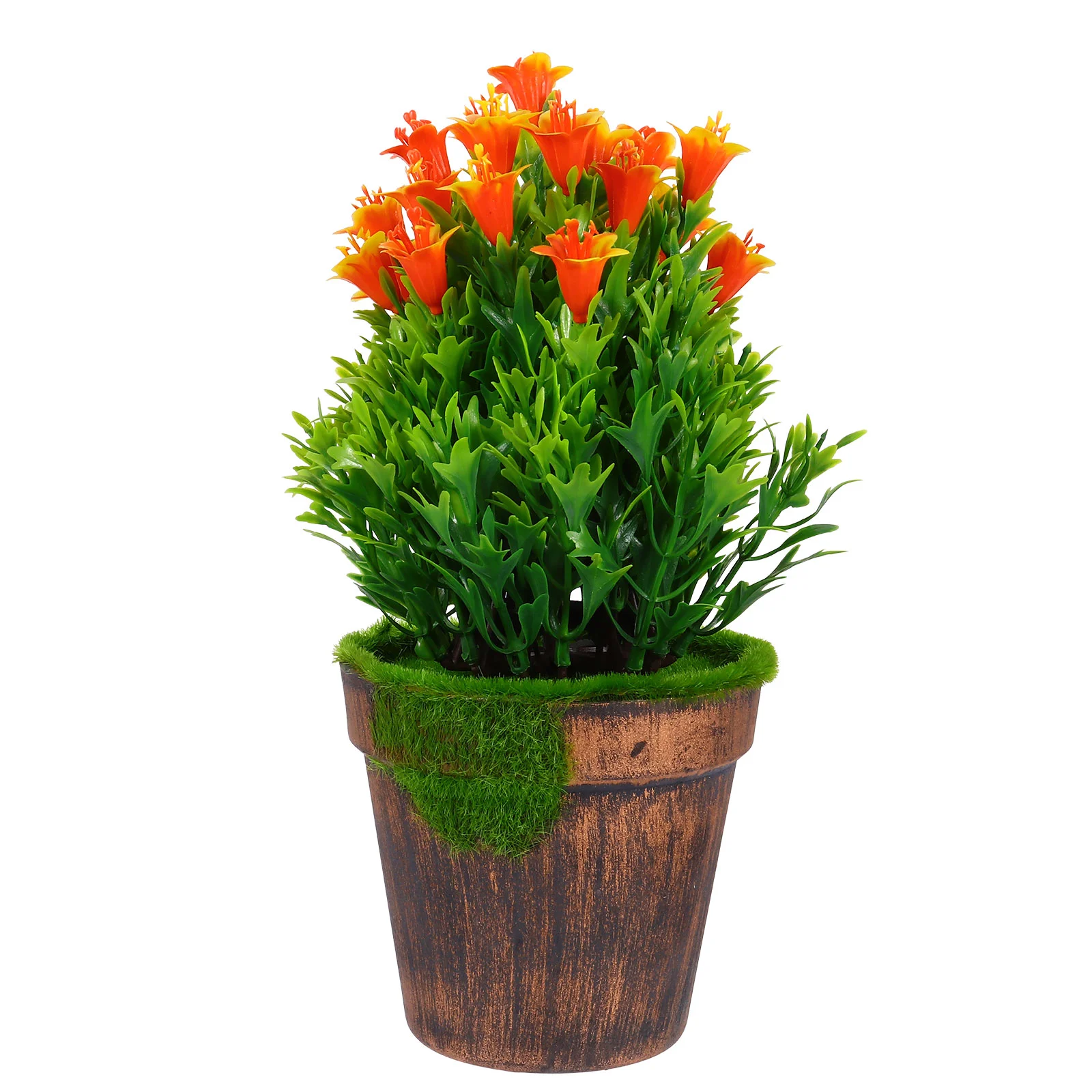 

Artificial Plant Pot Fake Decor Desktop Faux Green Plants Flowers Decors Simulated Bonsai Simulation Succulent Planters