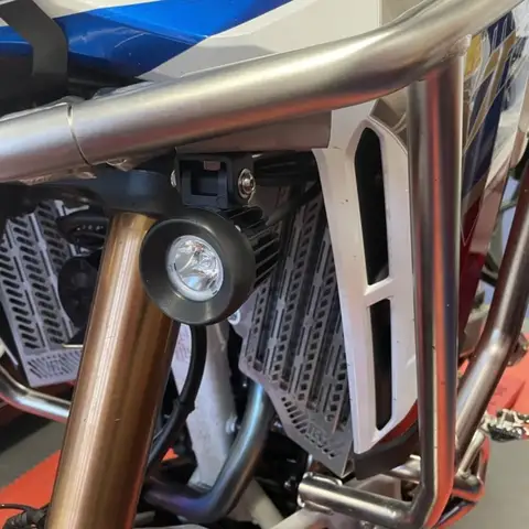 2024 2025 FÖR Honda CRF1100 Adventure Sport 2020-2023 CRF 1100 L 1100L Africa Twin Ljusfäste Dimljus Spotlight Fäste Hållare 6 best sales Africa Twin 1100 äventyrssport - №6